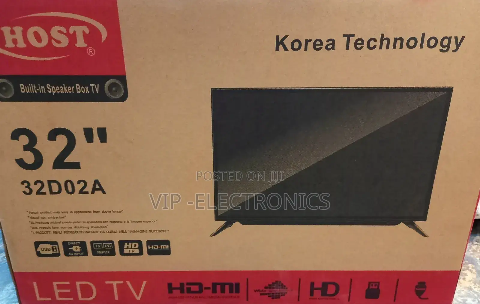 Host 32 Inch Tv Smart Android Tv New 2025 Model