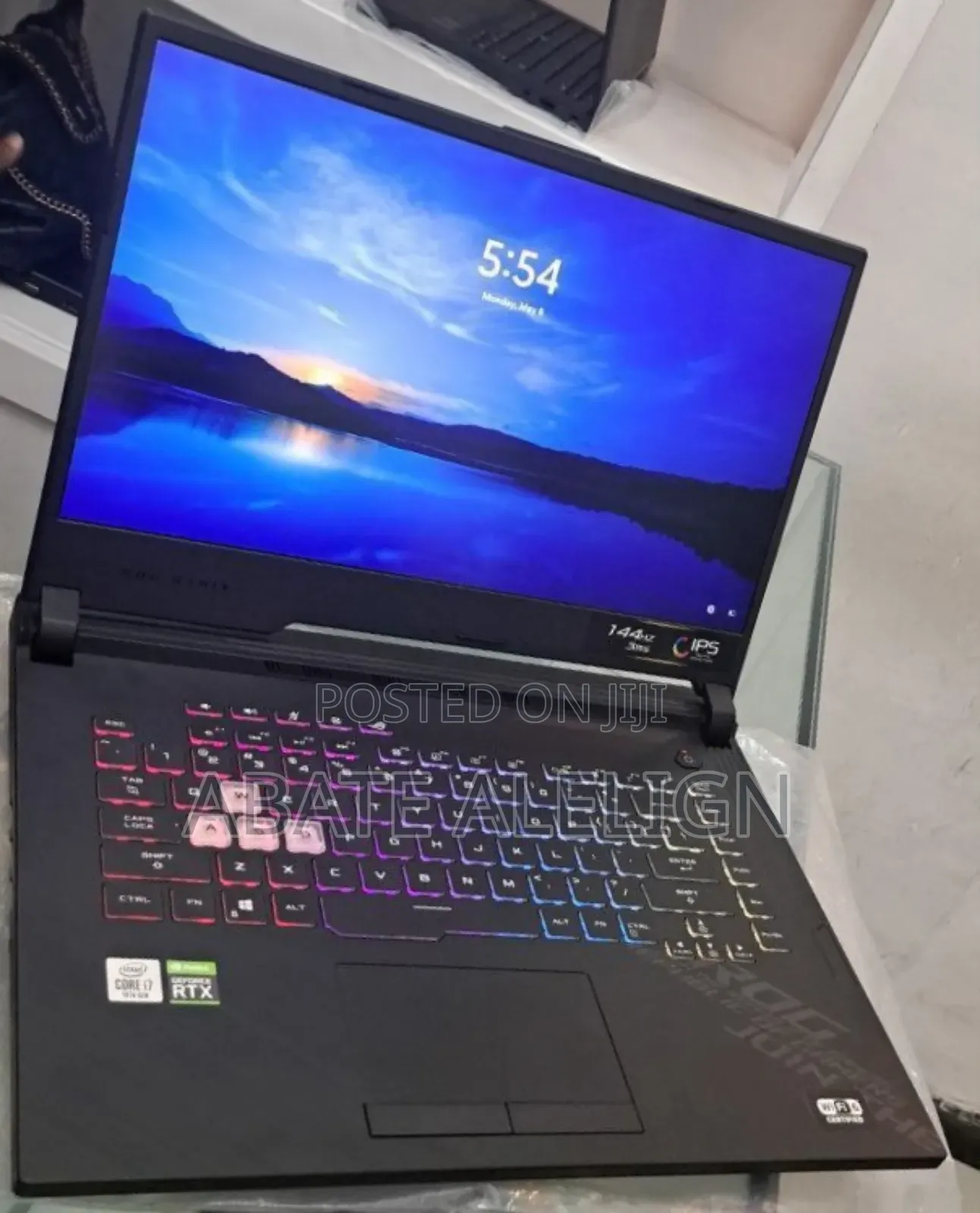 New Laptop Asus ROG Strix G15 16GB Intel Core I7 SSD 512GB