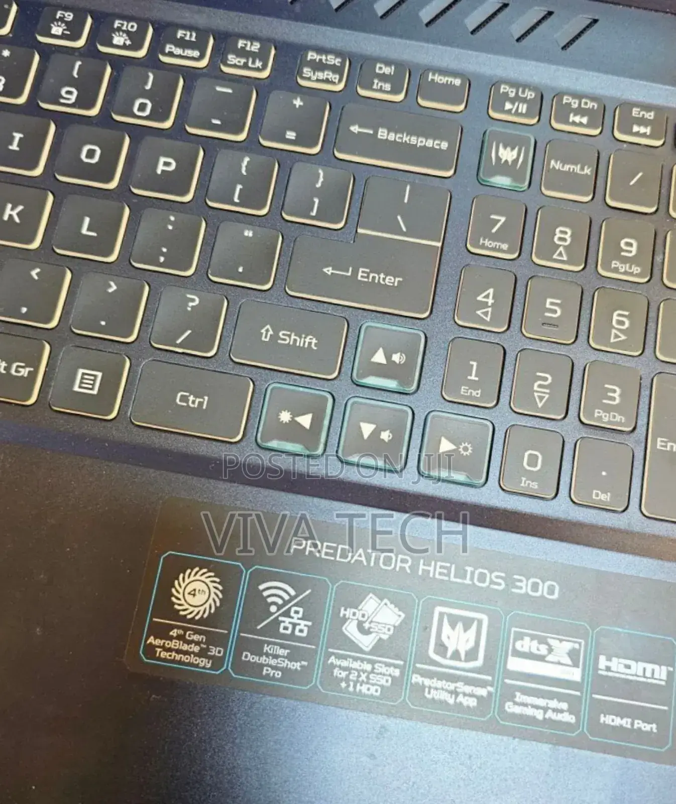 New Laptop Acer Predator Helios 300 16GB Intel Core I7 SSD 1T