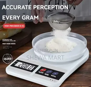Photo - Multifunctional Kitchen Electronic Scale for High-Precision Weighing