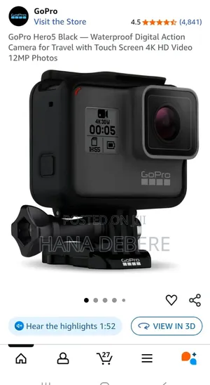 Photo and Video Camera