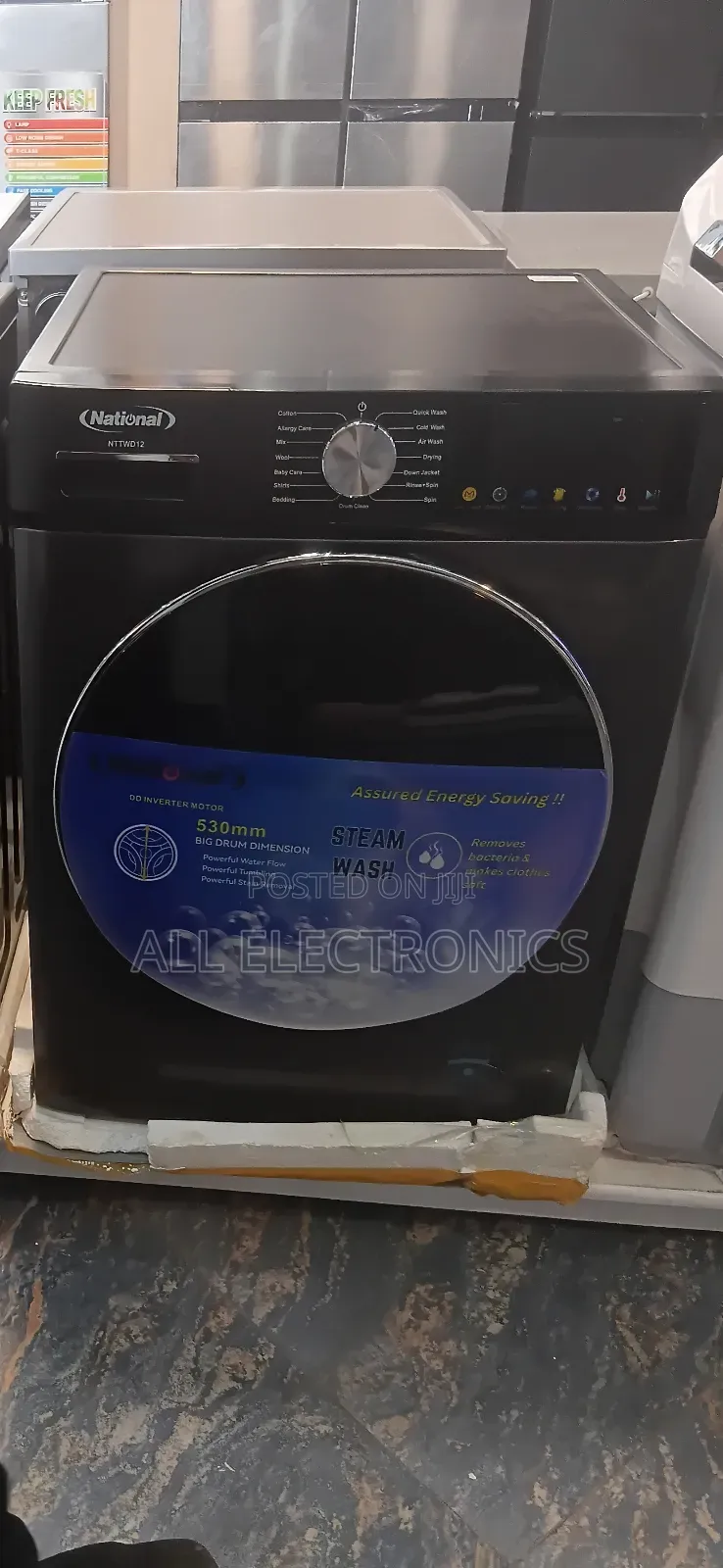 National 12kg Front Washing Machin