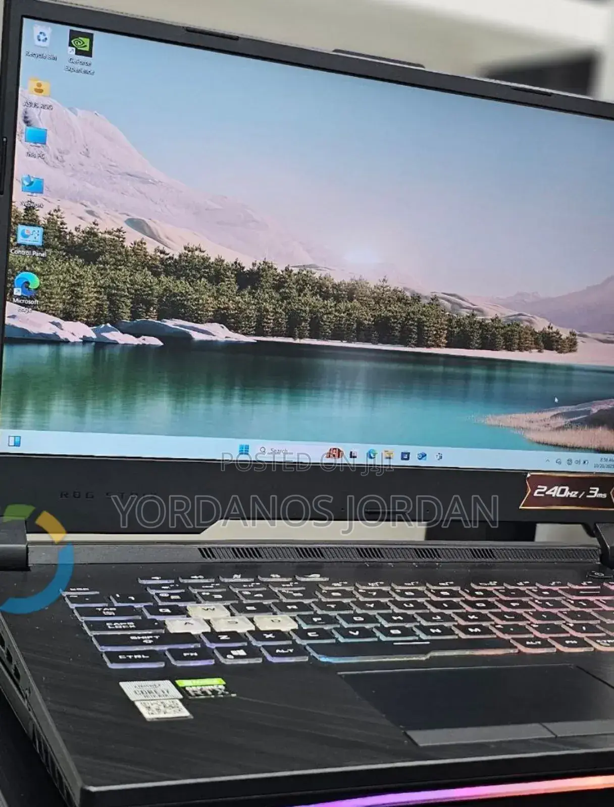 New Laptop Asus ROG Strix G15 16GB Intel Core I7 SSD 512GB