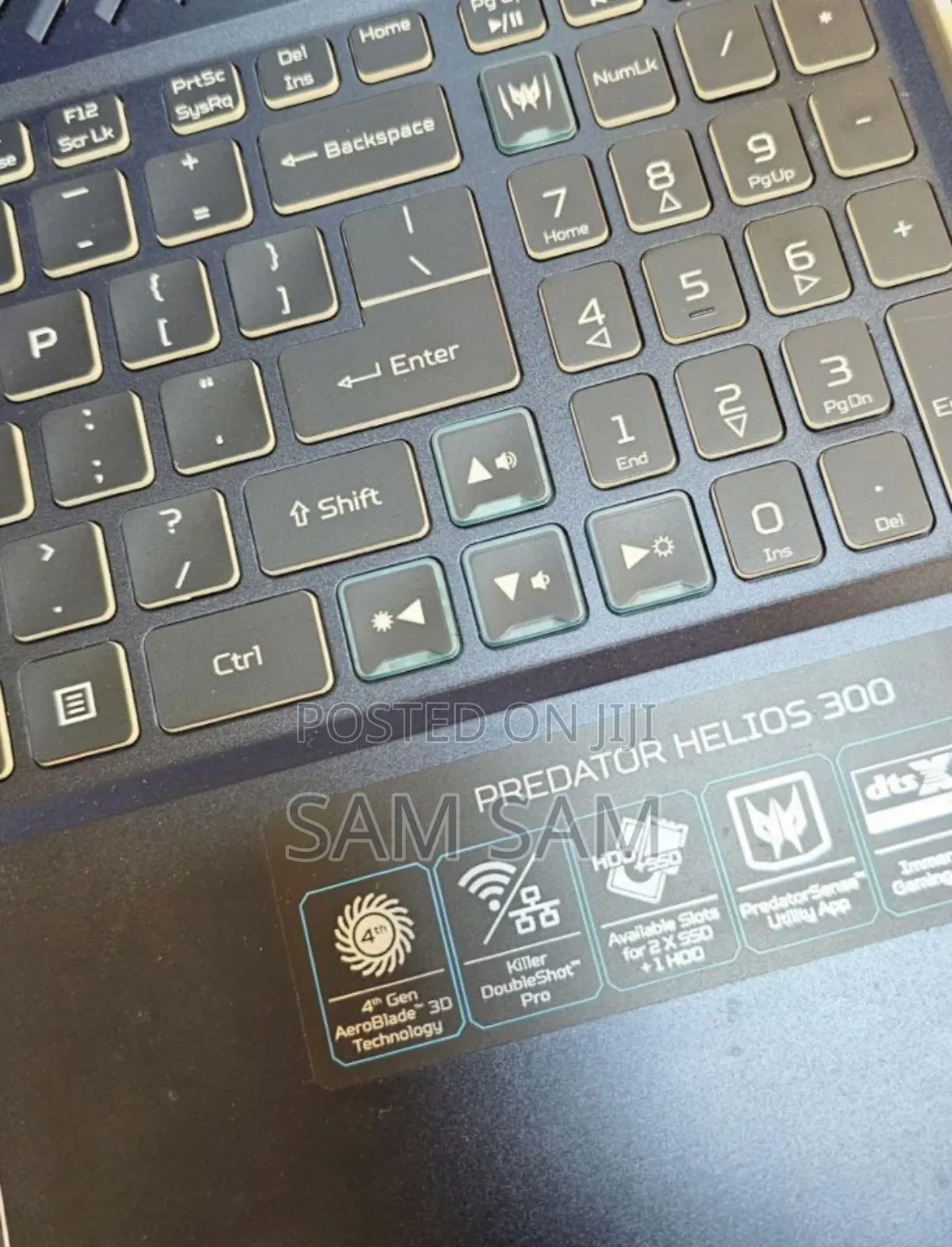 New Laptop Acer Predator Helios 300 16GB Intel Core I7 SSD 1T