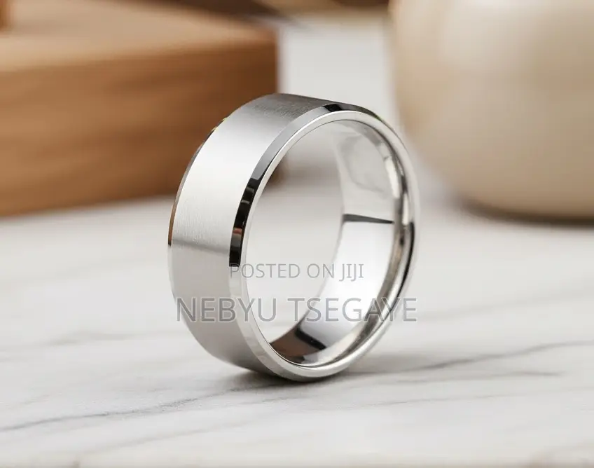 Black Stainless Steel Ring
