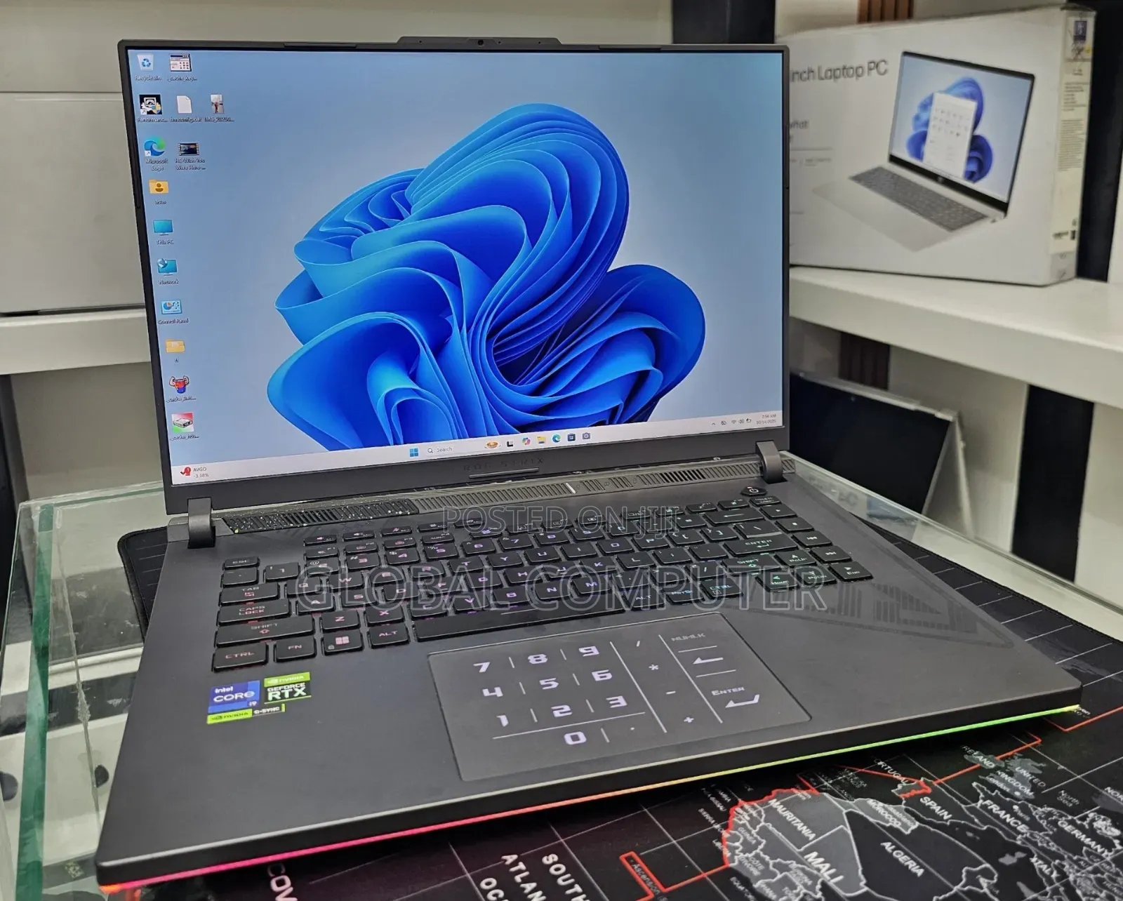 New Laptop Asus ROG Strix G15 16GB Intel Core i9 SSD 1T