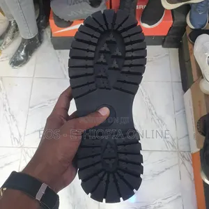 Quality Leather Black Derby Shoes [On Hand]