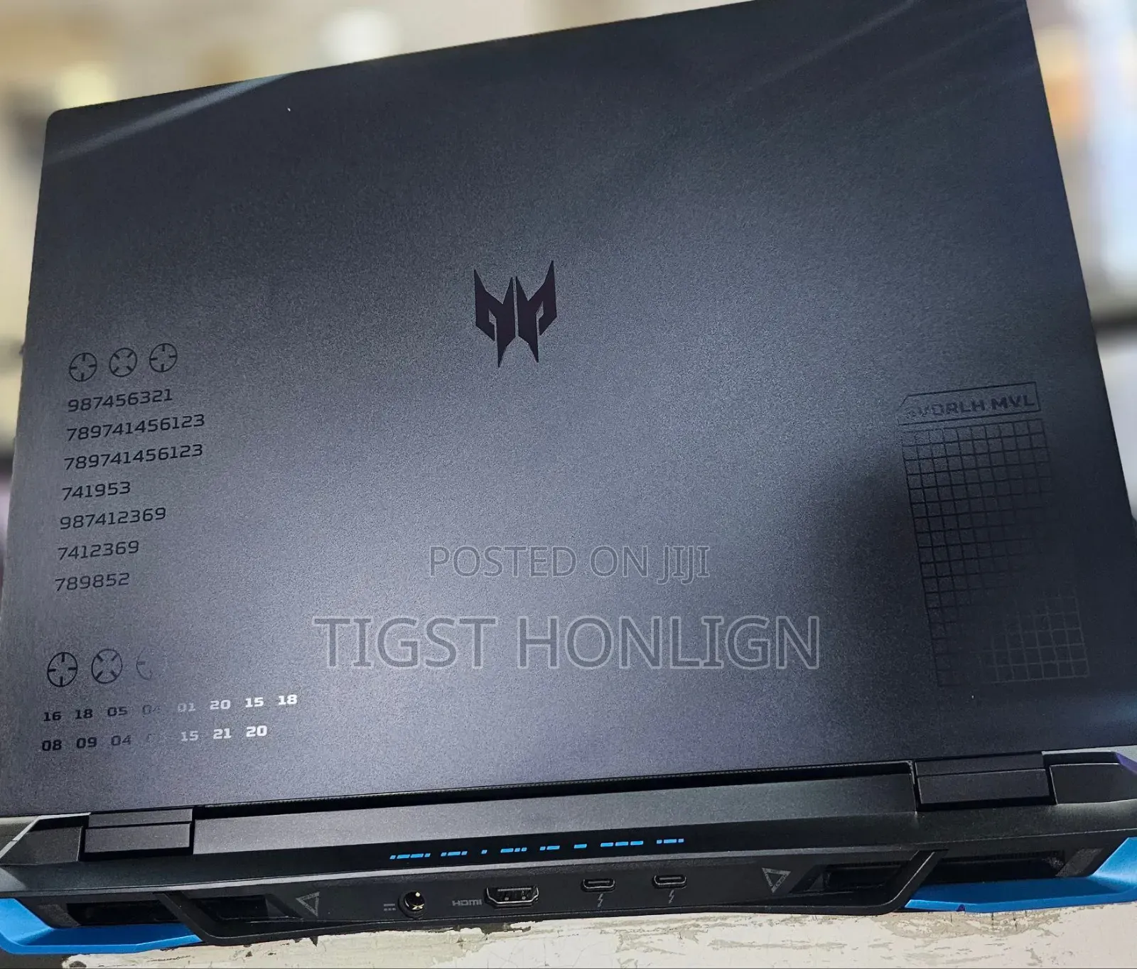 New Laptop Acer Predator Helios 300 16GB Intel Core I9 SSD 1T