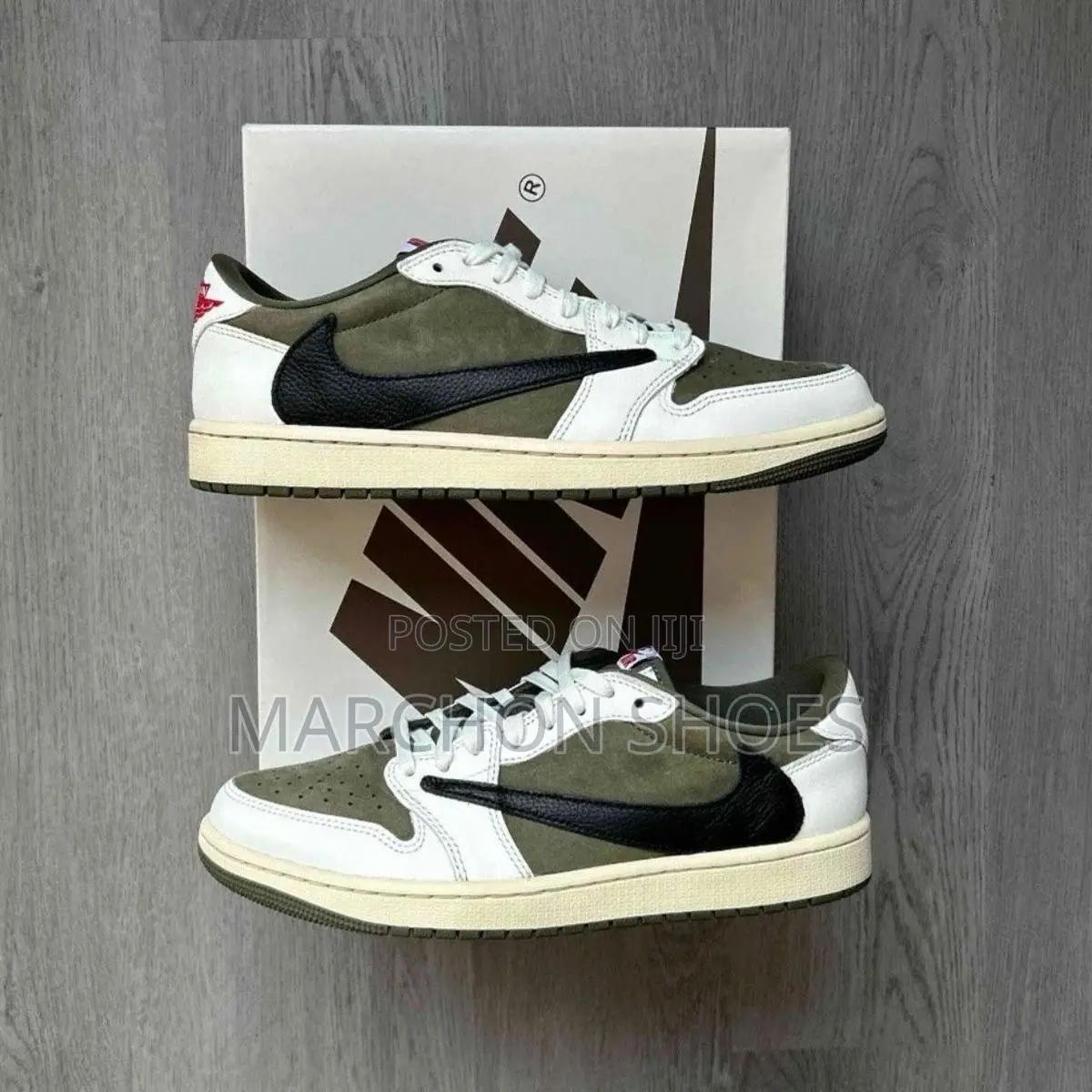 Travis Scott X Air Jordan Low Og Medium Olive