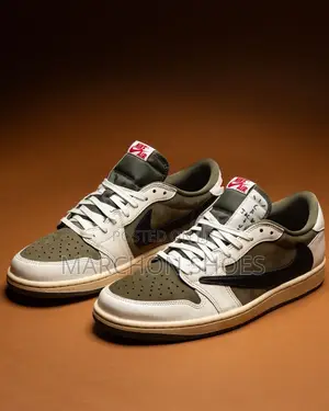 Travis Scott X Air Jordan Low Og Medium Olive