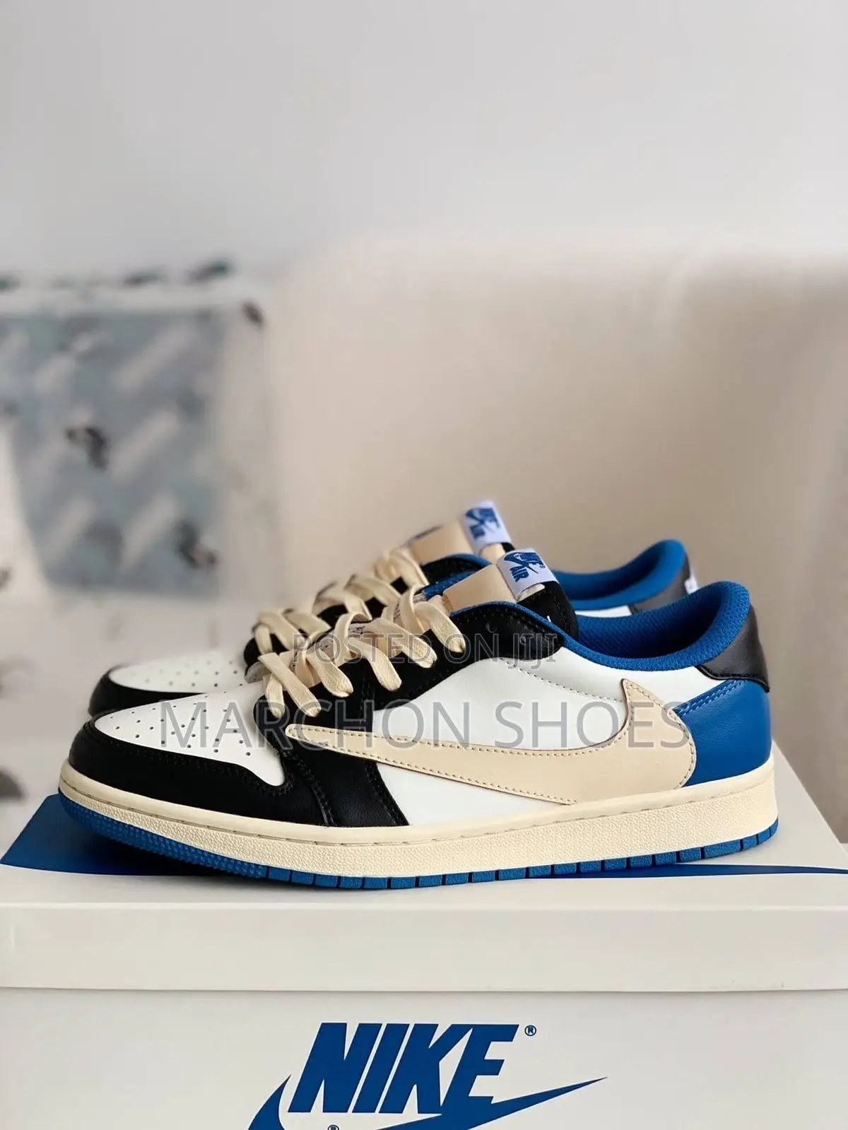 Travis Scott X Air Jordan 1 Low Og “Fragment”