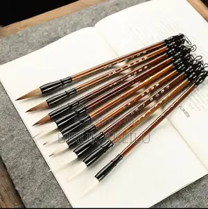 3pcs Wood Writing Brushes