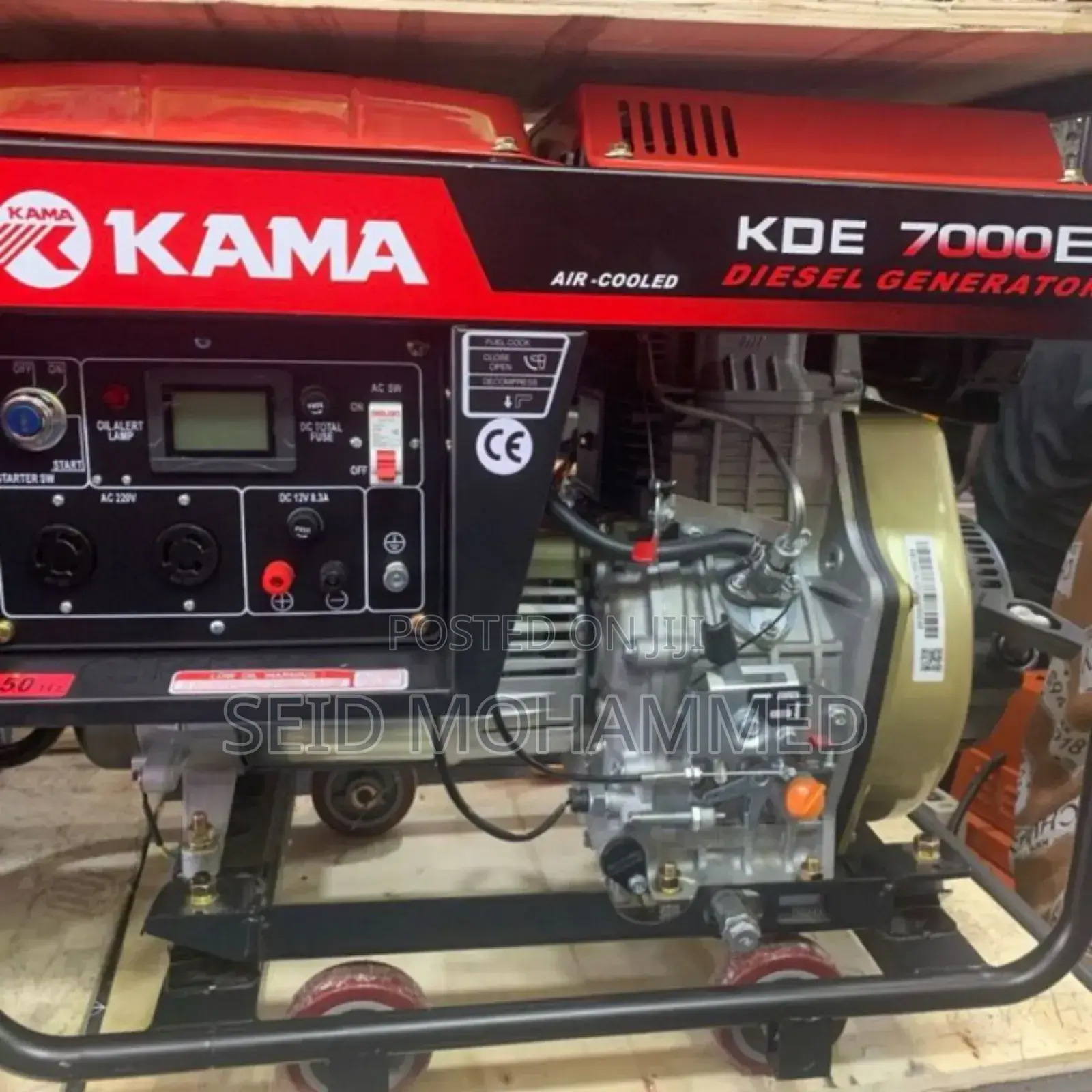 Kama Diseal Open Generator 5kw