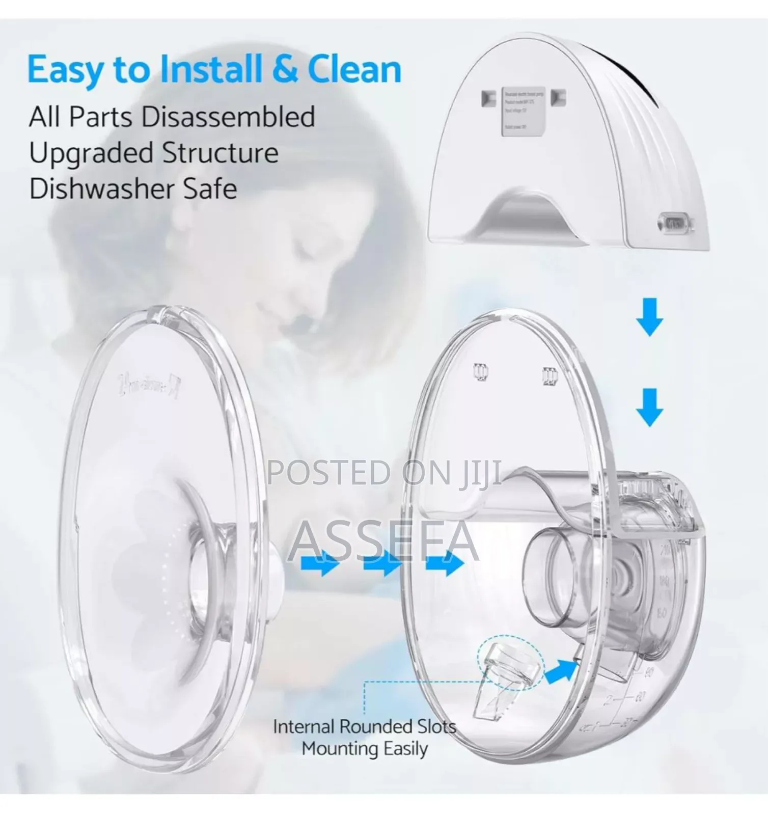 በቻርጂ የሚሰራ ዘመናዊ የወተት ማለቢያ