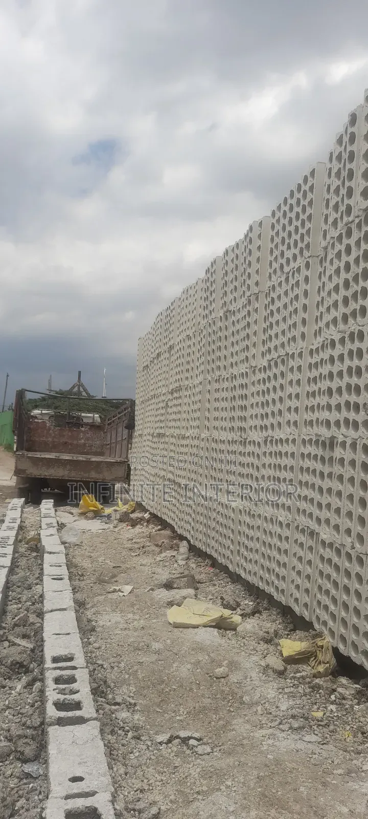 ጅፕሰም ብሎክ ጅፕሰም ቦርድ Gypsum Block Partition