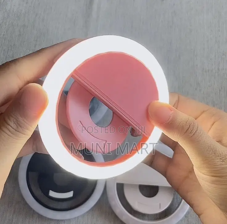 Mini Selfie Ring Light(ጥራት ያለው ሰልፊ ፎቶ ቪድዮ ለመነሳት ለመቅረጽ)