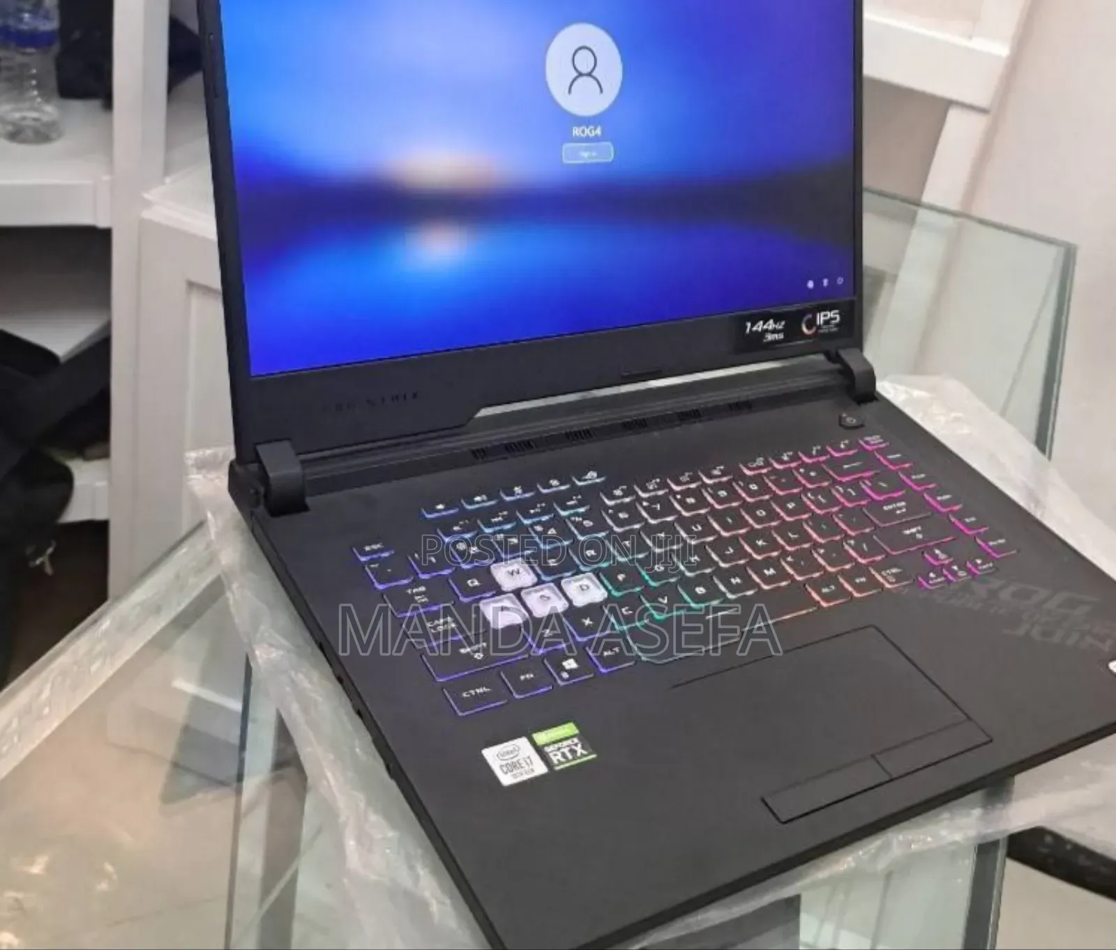 New Laptop Asus ROG Strix G15 16GB Intel Core i7 SSD 512GB