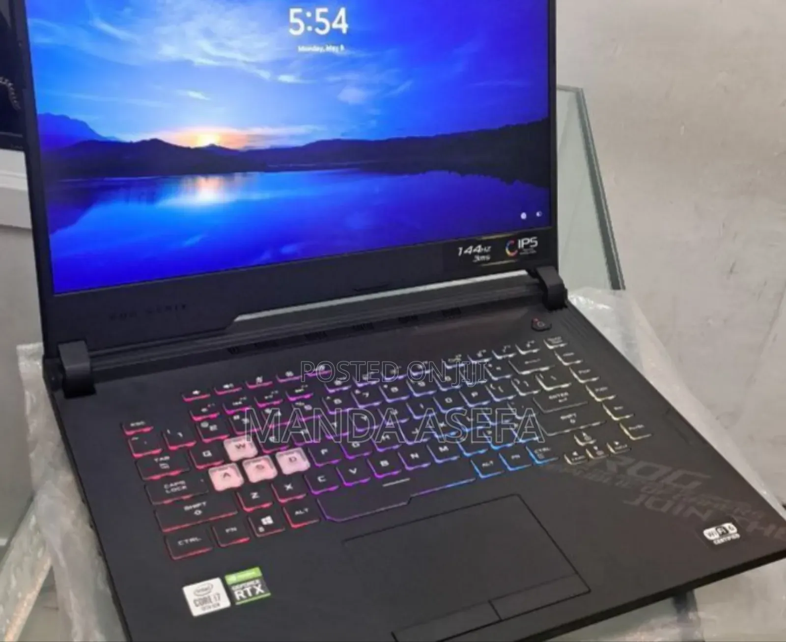 New Laptop Asus ROG Strix G15 16GB Intel Core i7 SSD 512GB