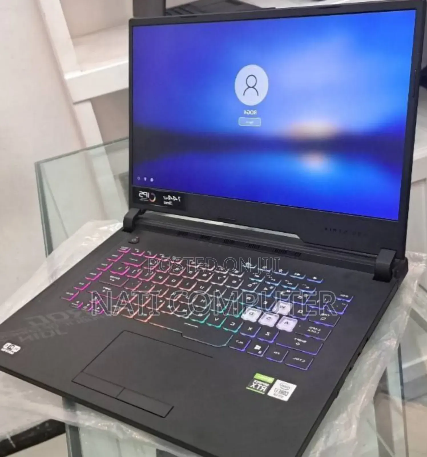 New Laptop Asus ROG Strix G15 16GB Intel Core I7 SSD 512GB