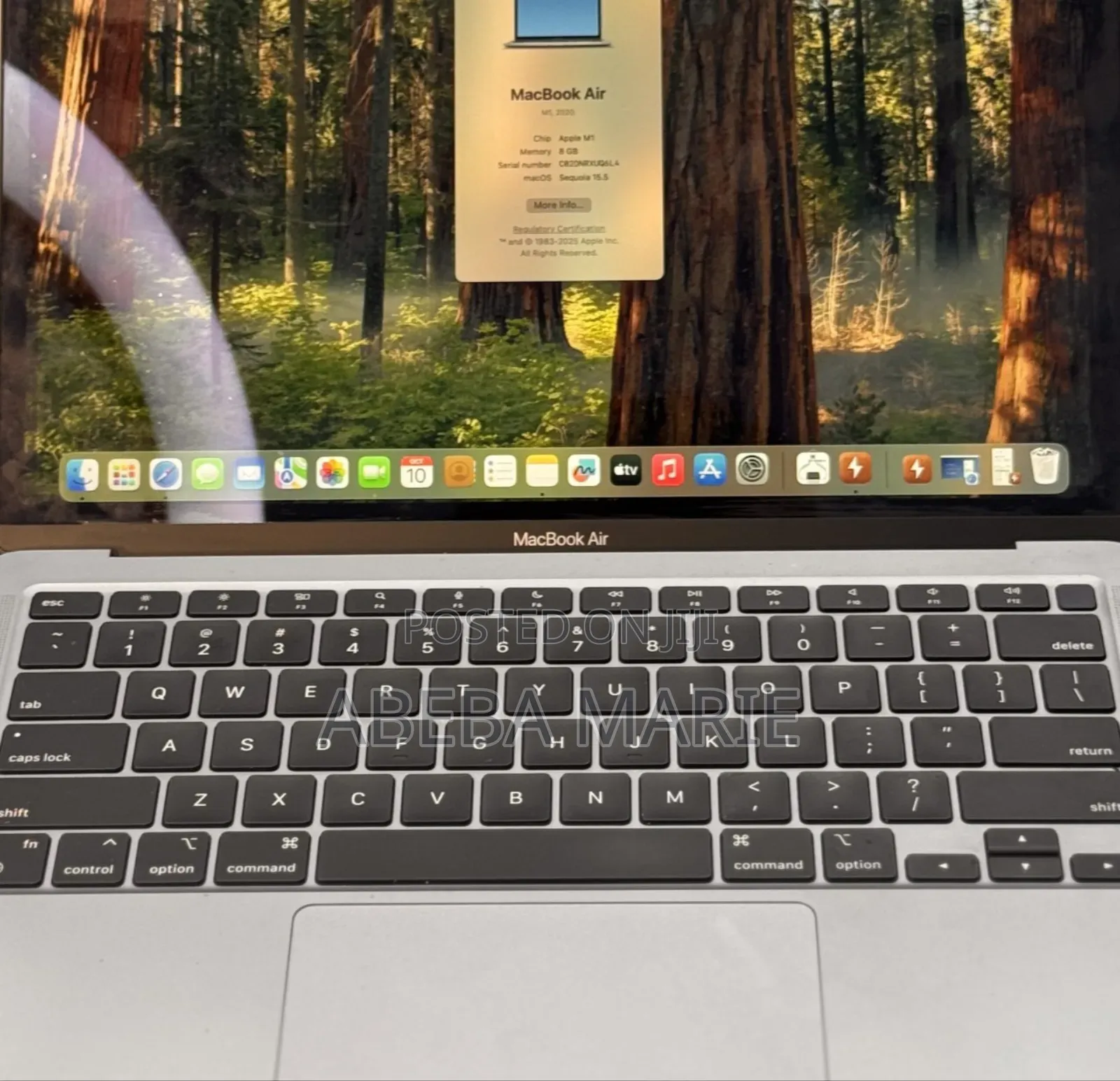 New Laptop Apple MacBook Air 2020 M1 16GB Apple M1 SSD 256GB