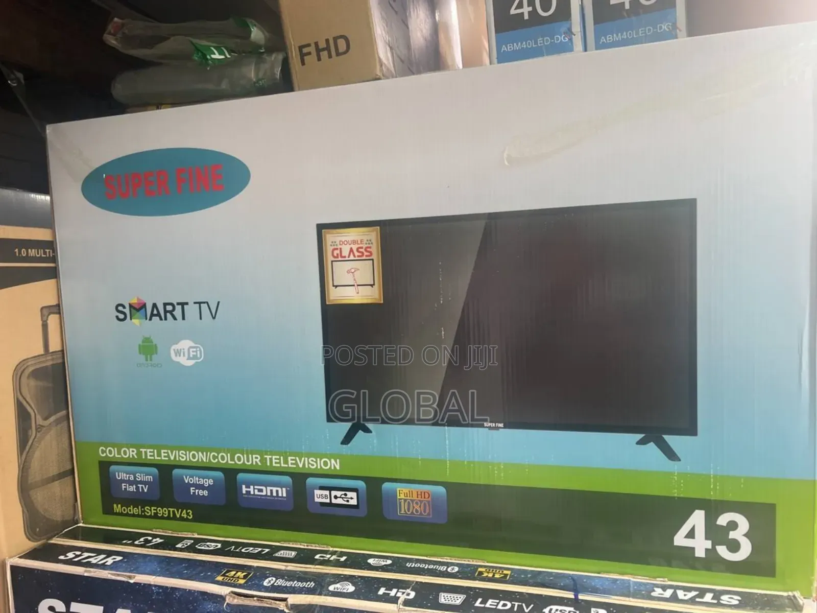 Super Fin 43inch Tv Smart