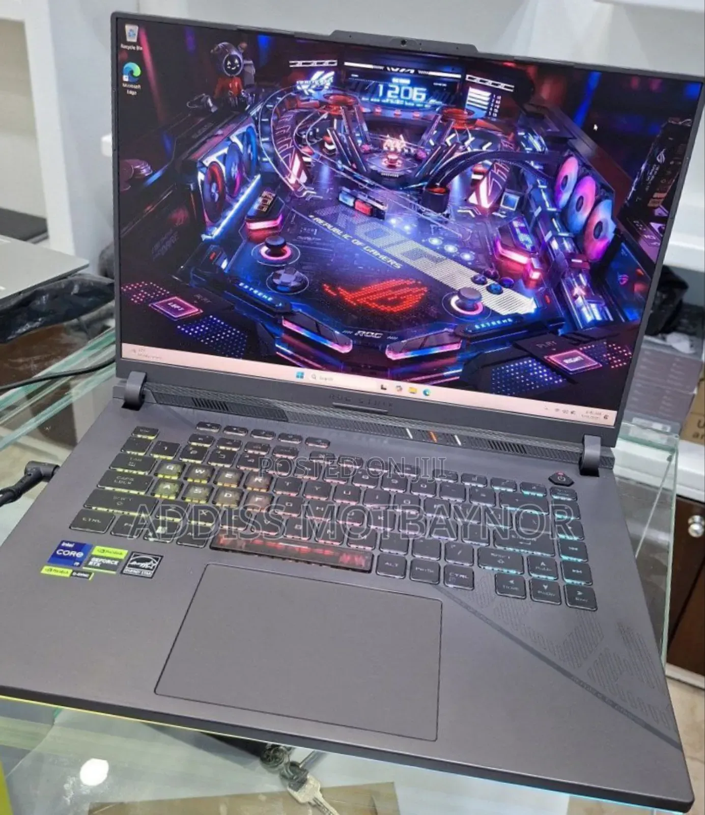 New Laptop Asus ROG Strix G16 G614 16GB Intel Core I9 SSD 1T