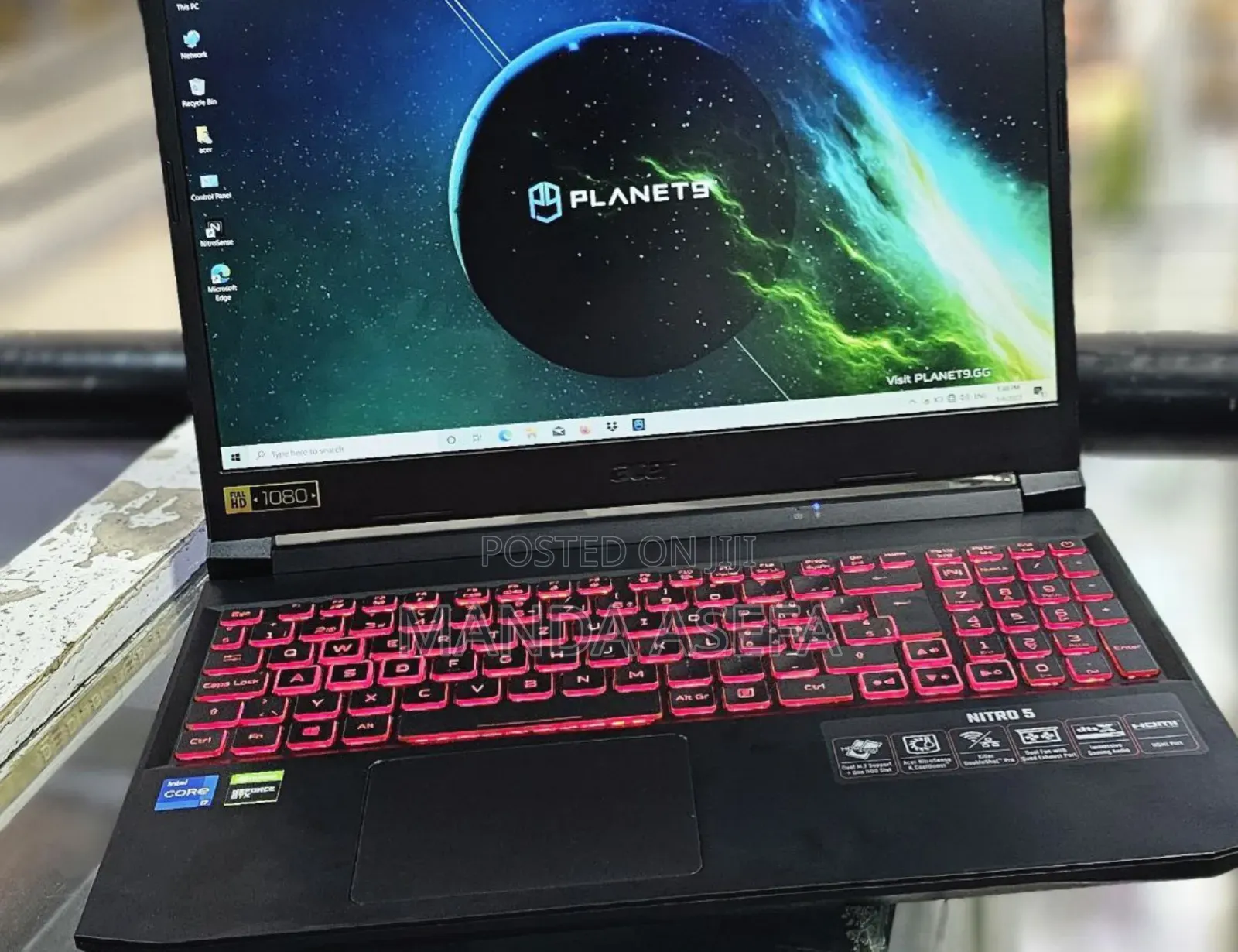 New Laptop Acer Nitro 5 16GB Intel Core I7 SSD 512GB