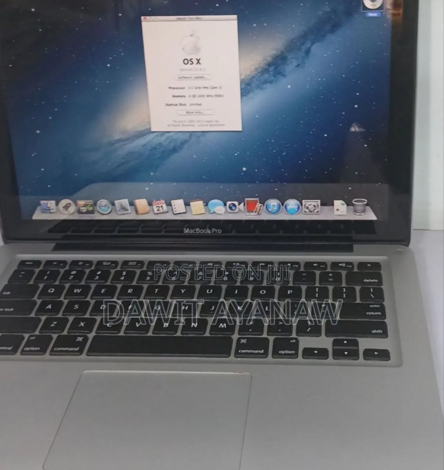 New Laptop Apple MacBook Pro 2012 8GB Intel Core I5 SSD 1T