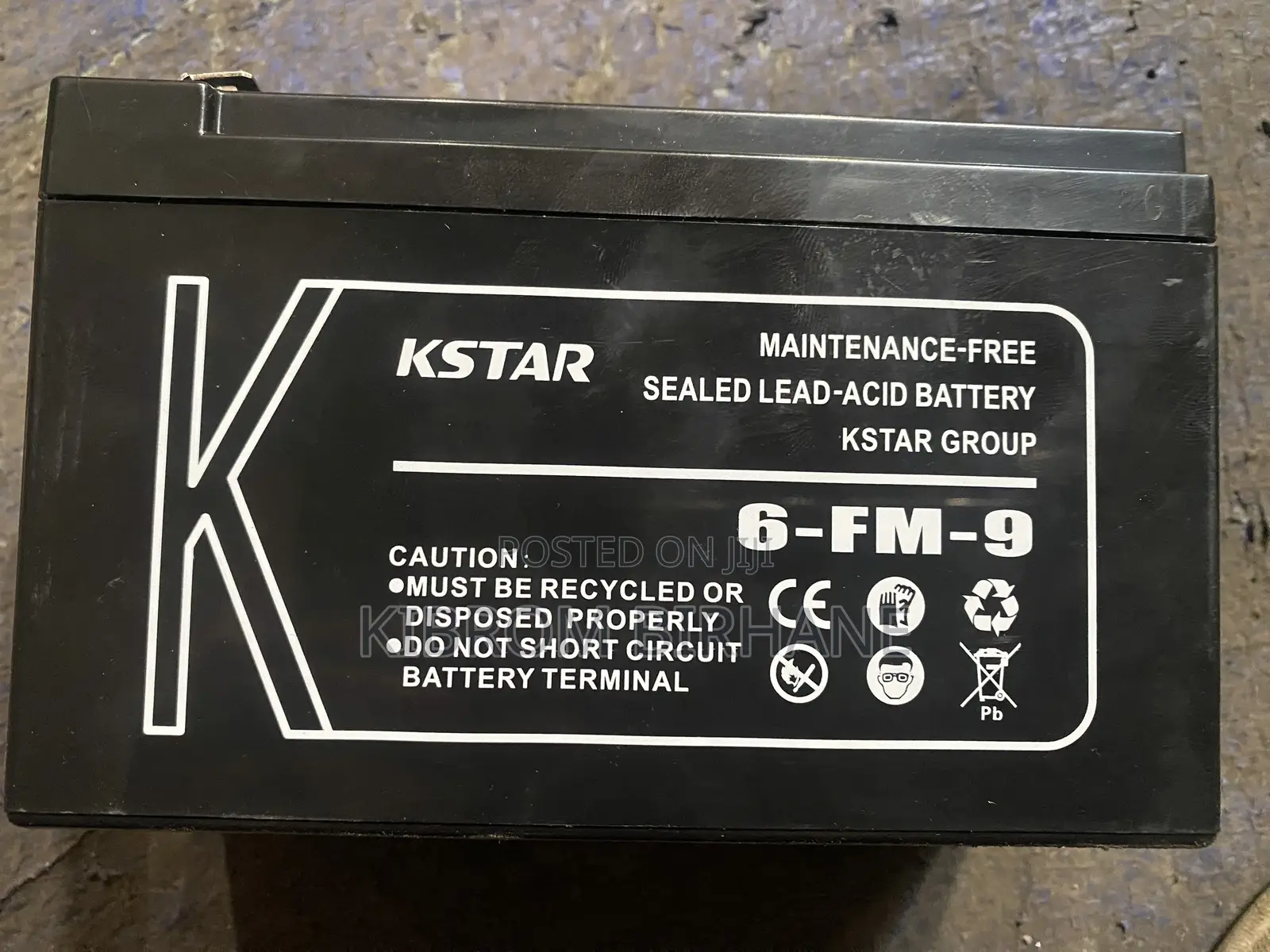 Kstar Sealed Acid Battery