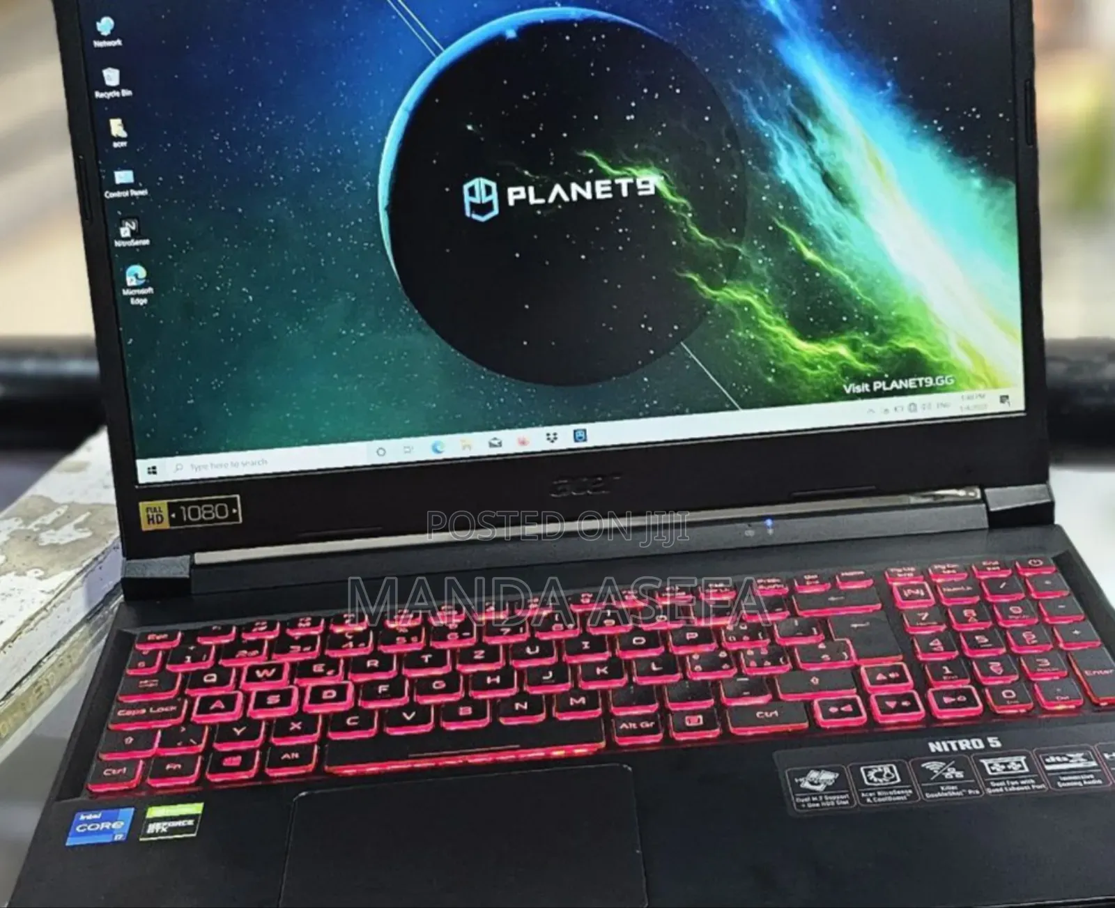 New Laptop Acer Nitro 5 16GB Intel Core I7 SSD 512GB