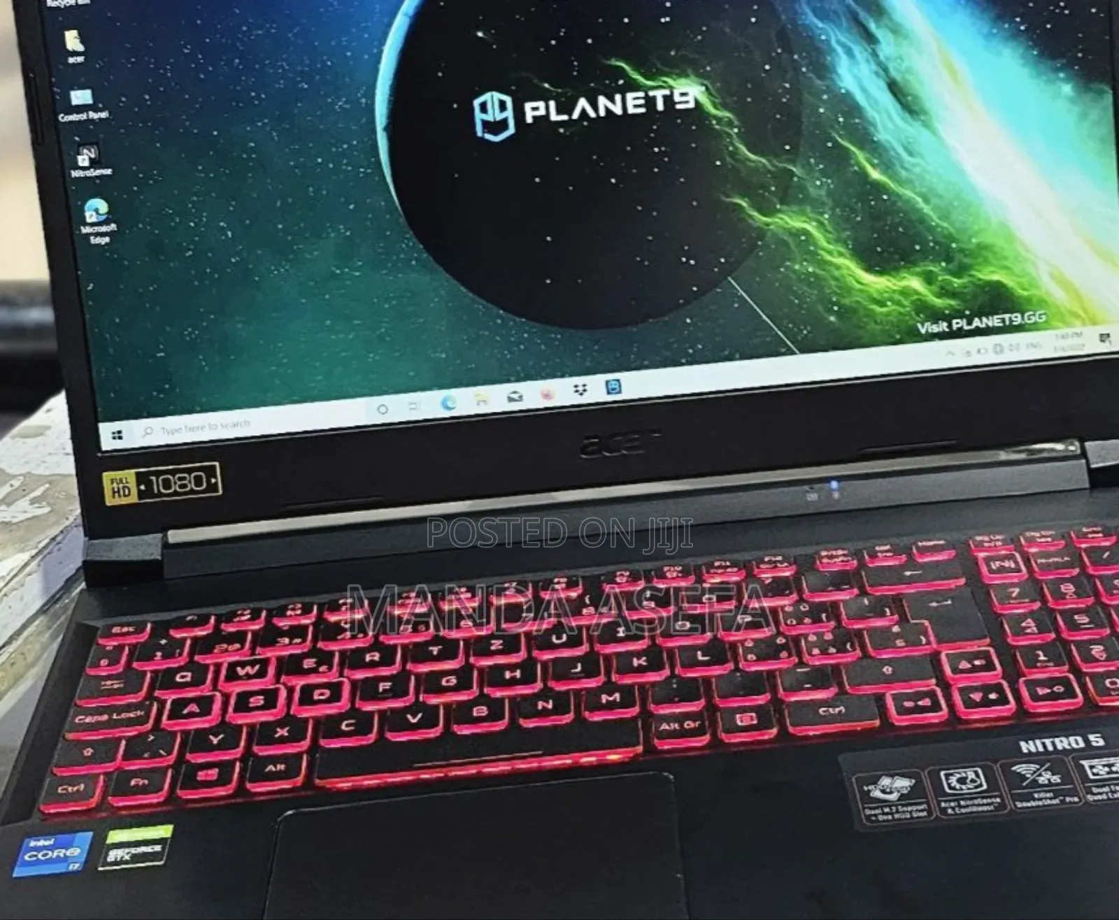 New Laptop Acer Nitro 5 16GB Intel Core I7 SSD 512GB