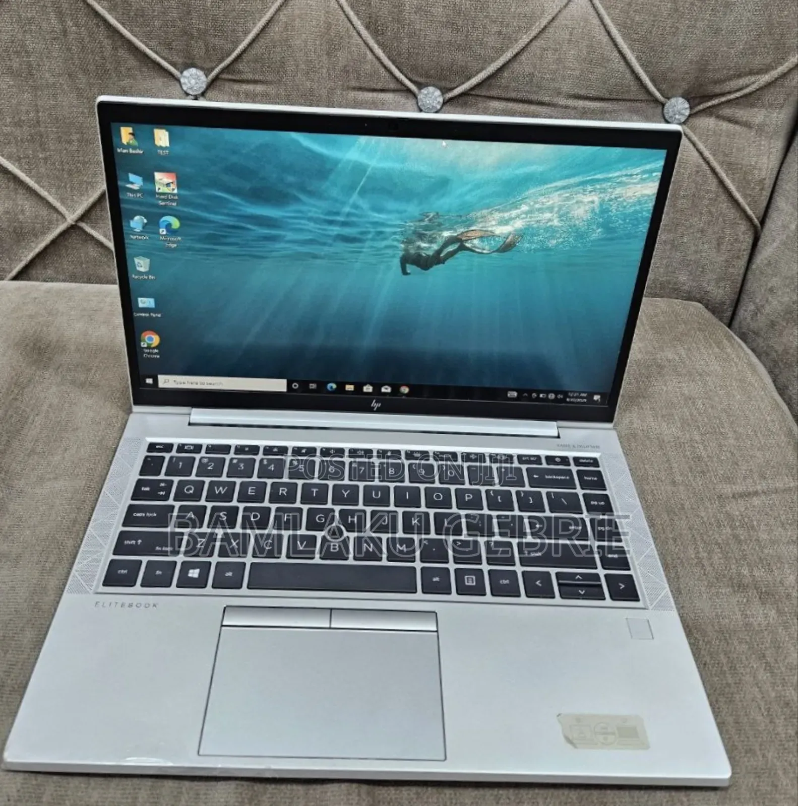 New Laptop HP EliteBook 845 G7 16GB AMD Ryzen 5 SSD 512GB