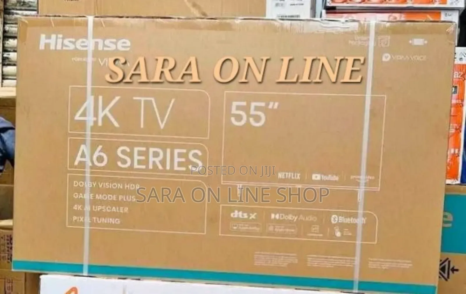 €◇Hisence 55" ¤■A6 Series New 2025 Tv \10year Warranty}