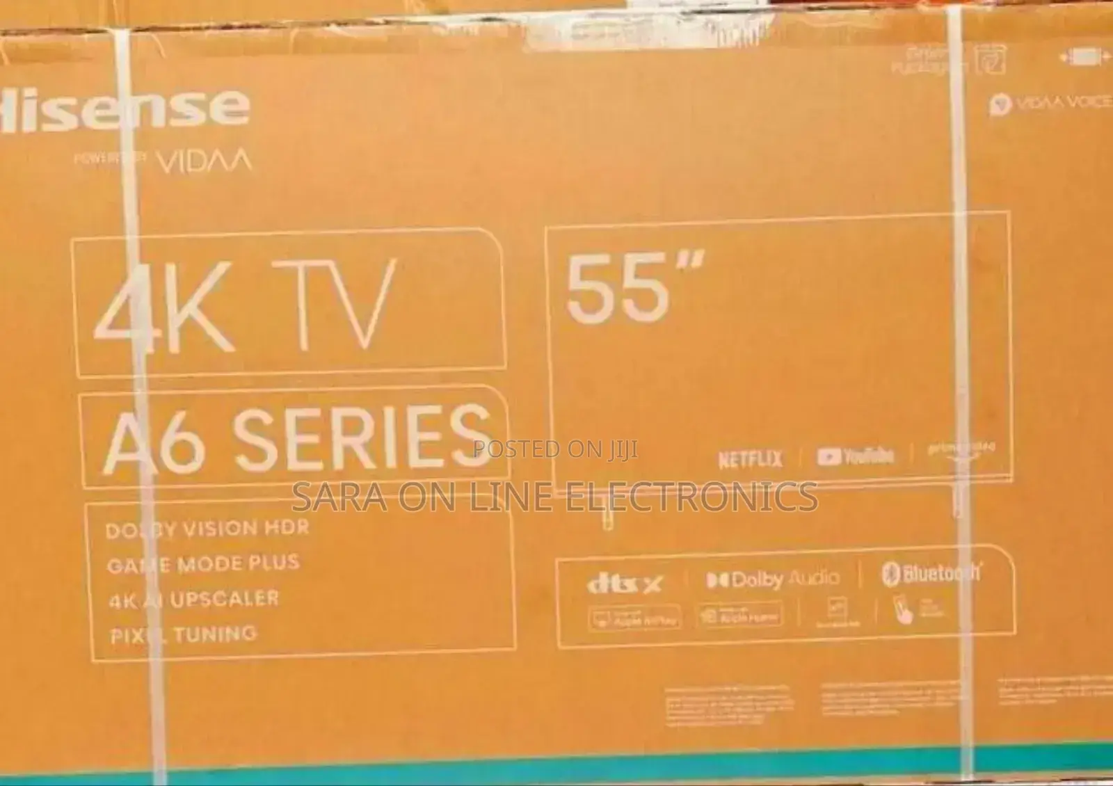 €◇Hisence 55" ¤■A6 Series New 2025 Tv \10year Warranty}
