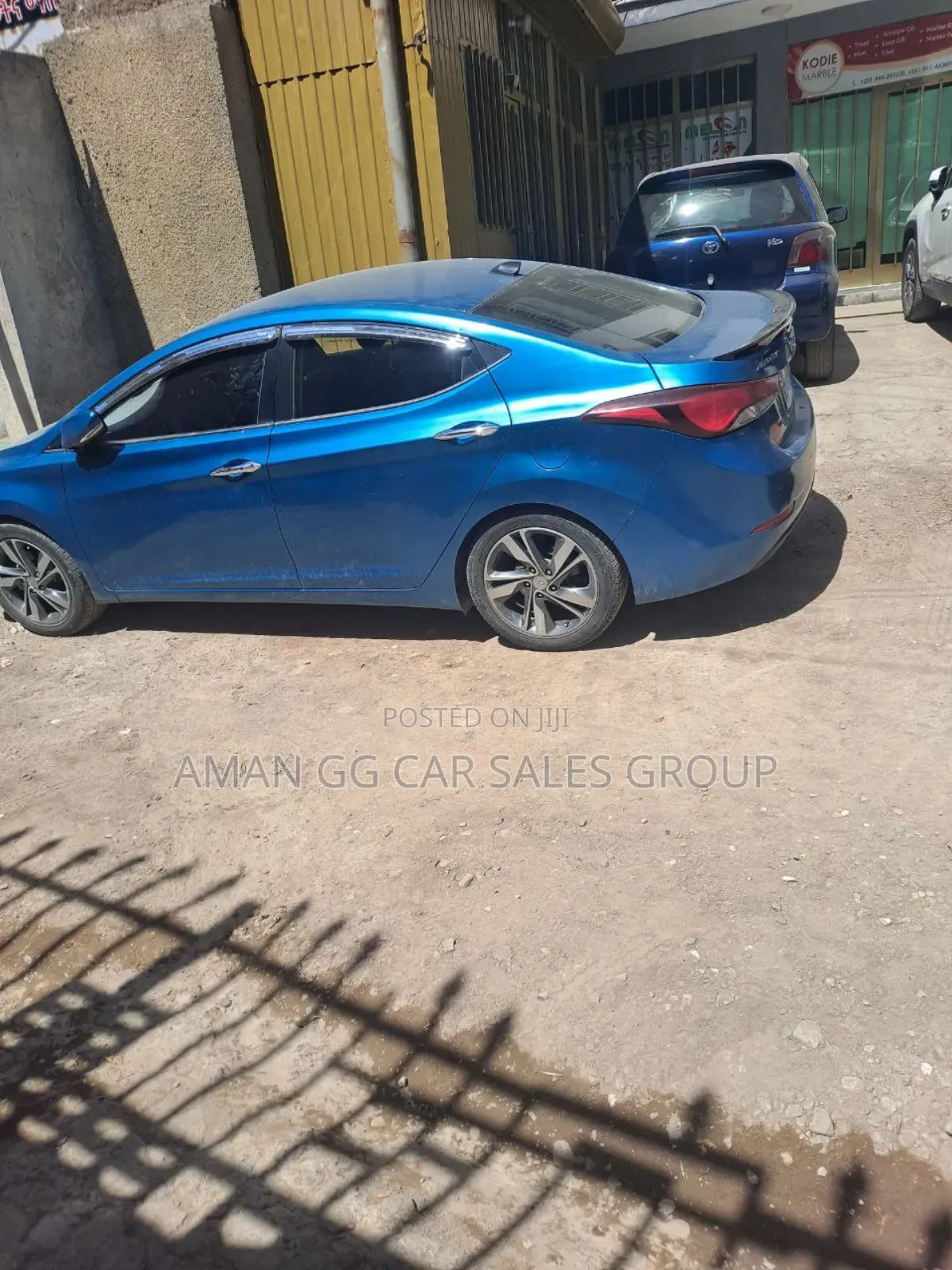 Hyundai Avante 2014 Blue