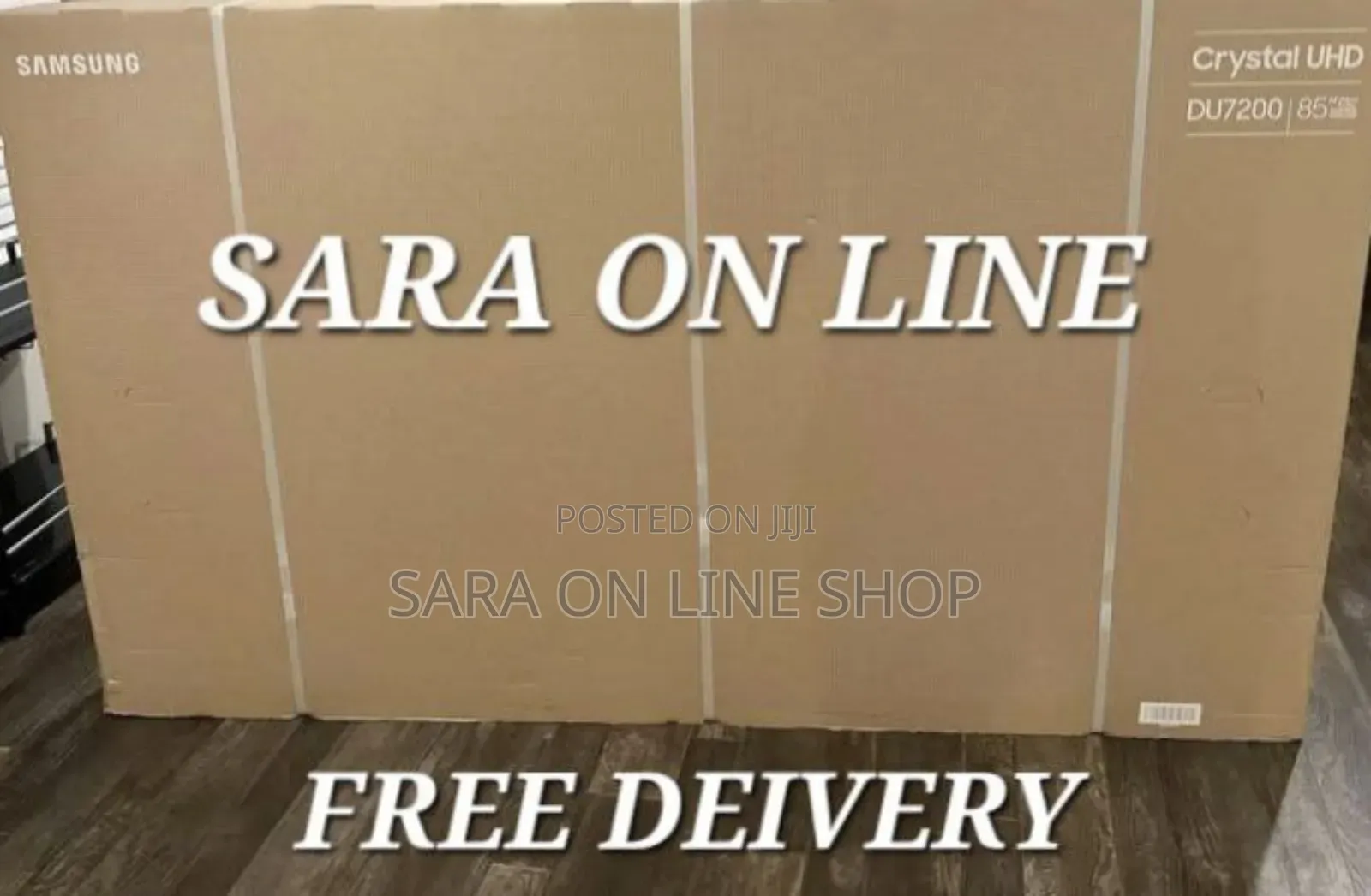 Samsung 85" ♧◇Crustal Uhd Tv■□ Free Delivery