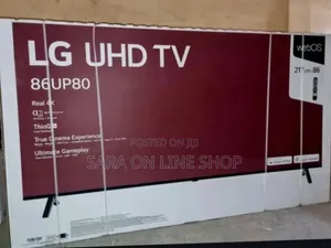 Lg 86" ##Webos Tv ^^Free Delivery >>10year Warranty