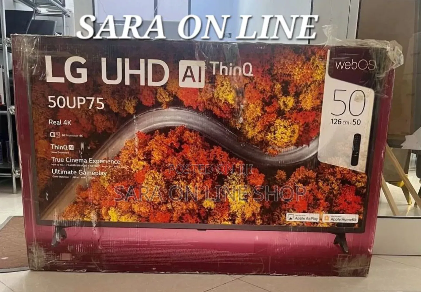 <<Lg 50" Uhd Webos Tv ♤♤10year Warranty ■■Free Delivery