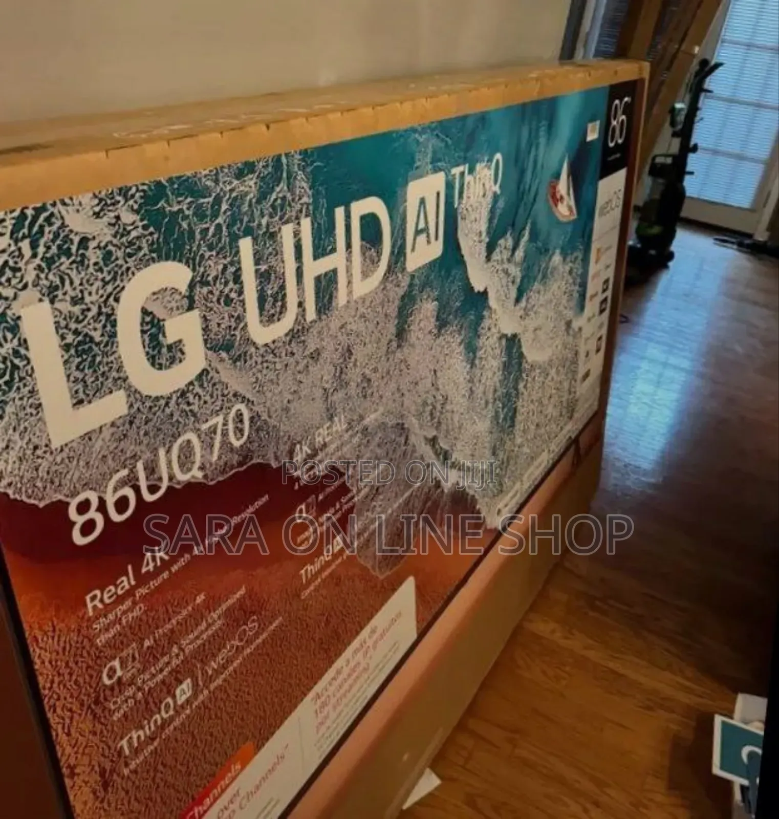 Lg 86" ♤♡Uhd Smart Tv ** Free Delivery