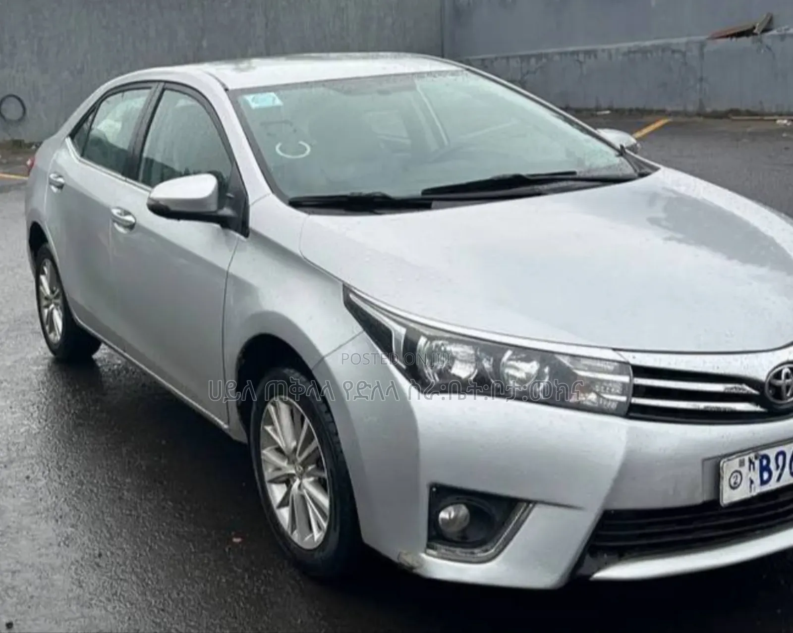 Toyota Corolla 2015 Silver