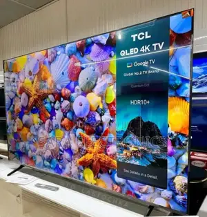 ■♤Tcl 75" [Google Qled Tv] Free Delivery 10year Warranty