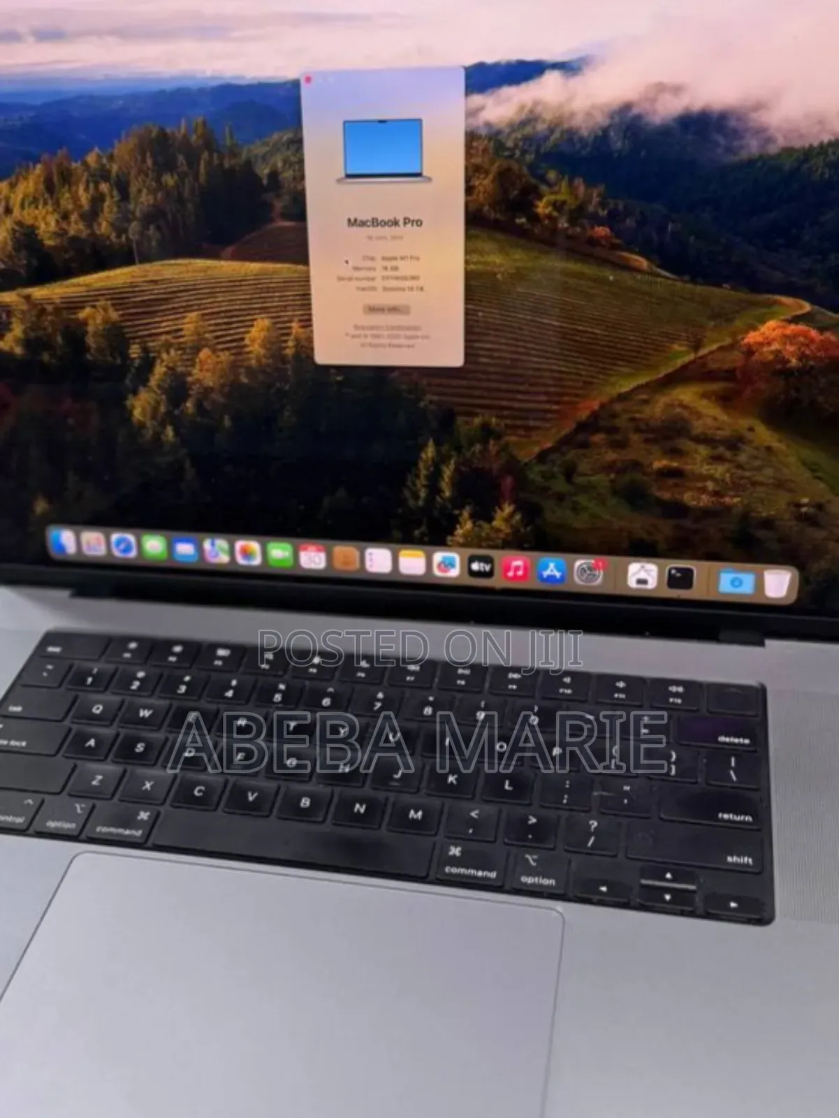 New Laptop Apple MacBook Pro M1 16GB Apple M1 Pro SSD 1T