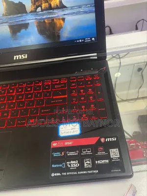 New Laptop MSI GP75 Leopard 16GB Intel Core I5 SSD 512GB