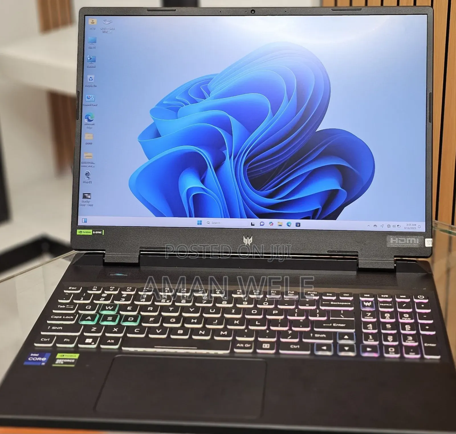 New Laptop Acer Predator Helios 300 16GB Intel Core I9 SSD 1T