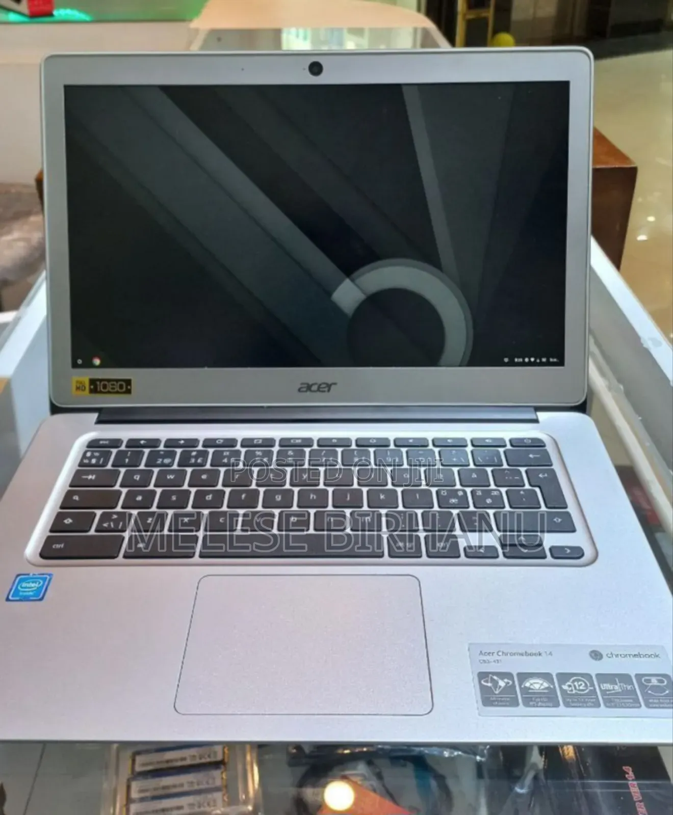New Laptop Acer Chromebook 14 4GB Intel Celeron SSD 128GB