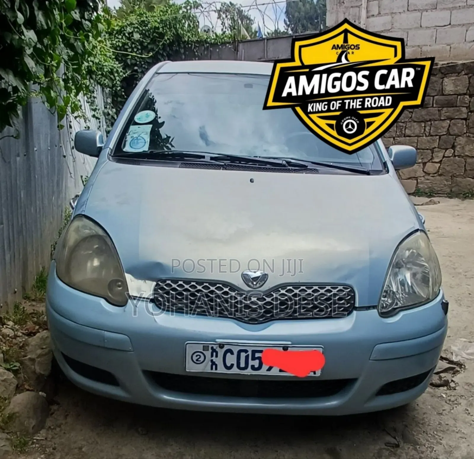 Toyota Vitz 2004 Blue