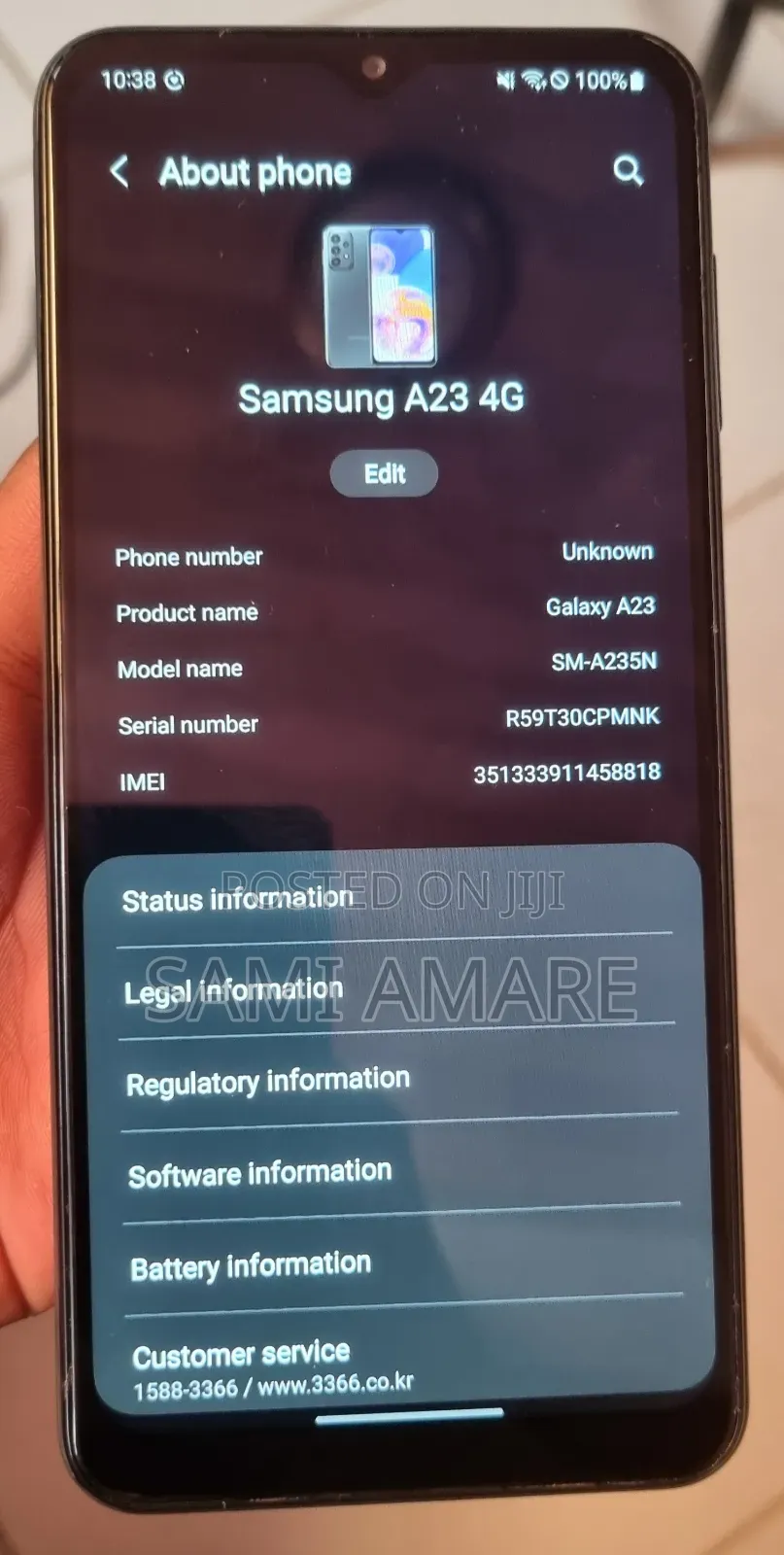 Samsung Galaxy A23 128 GB Gray