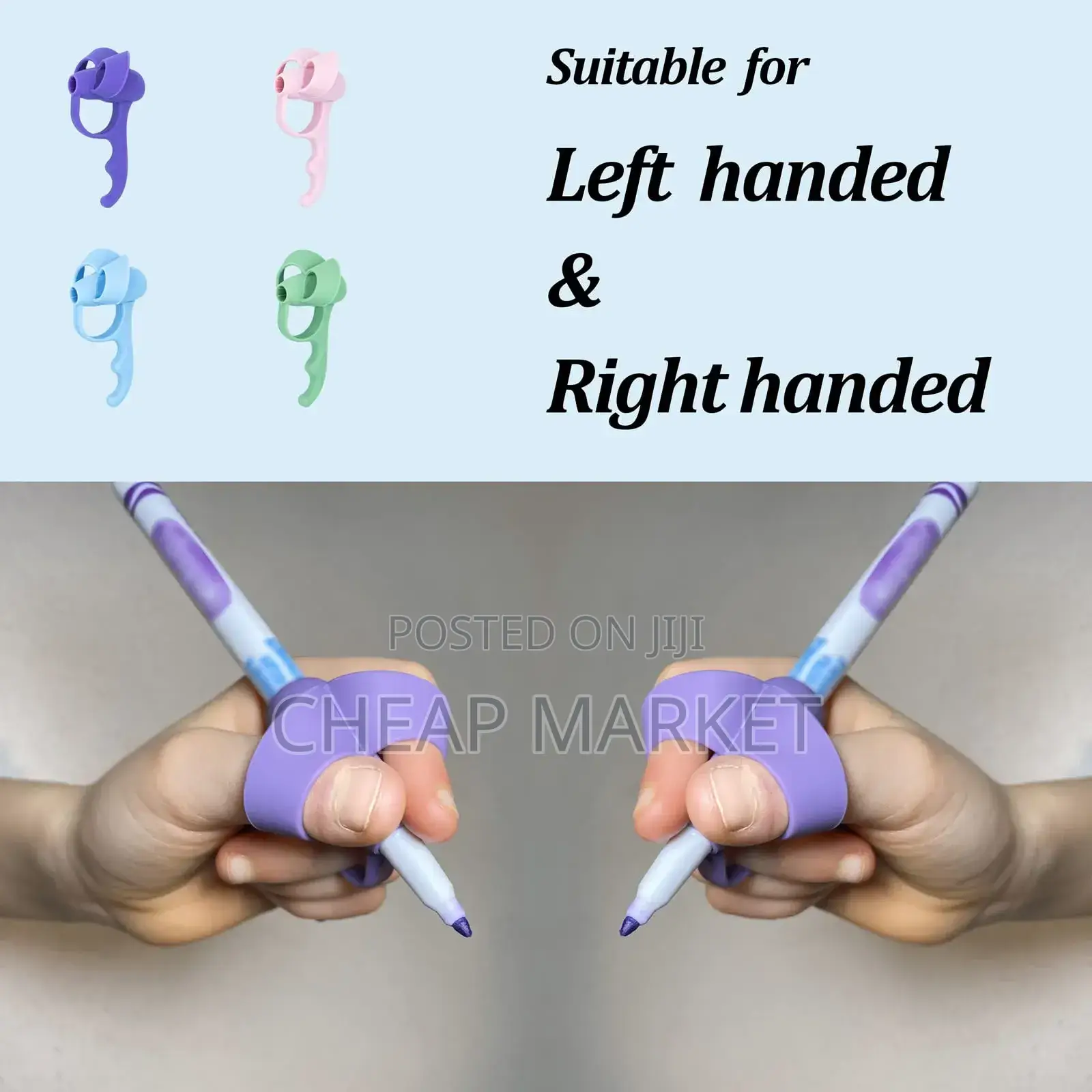 Ergonomic Pencil Gripper for Kids — Better Handwriting Comfort