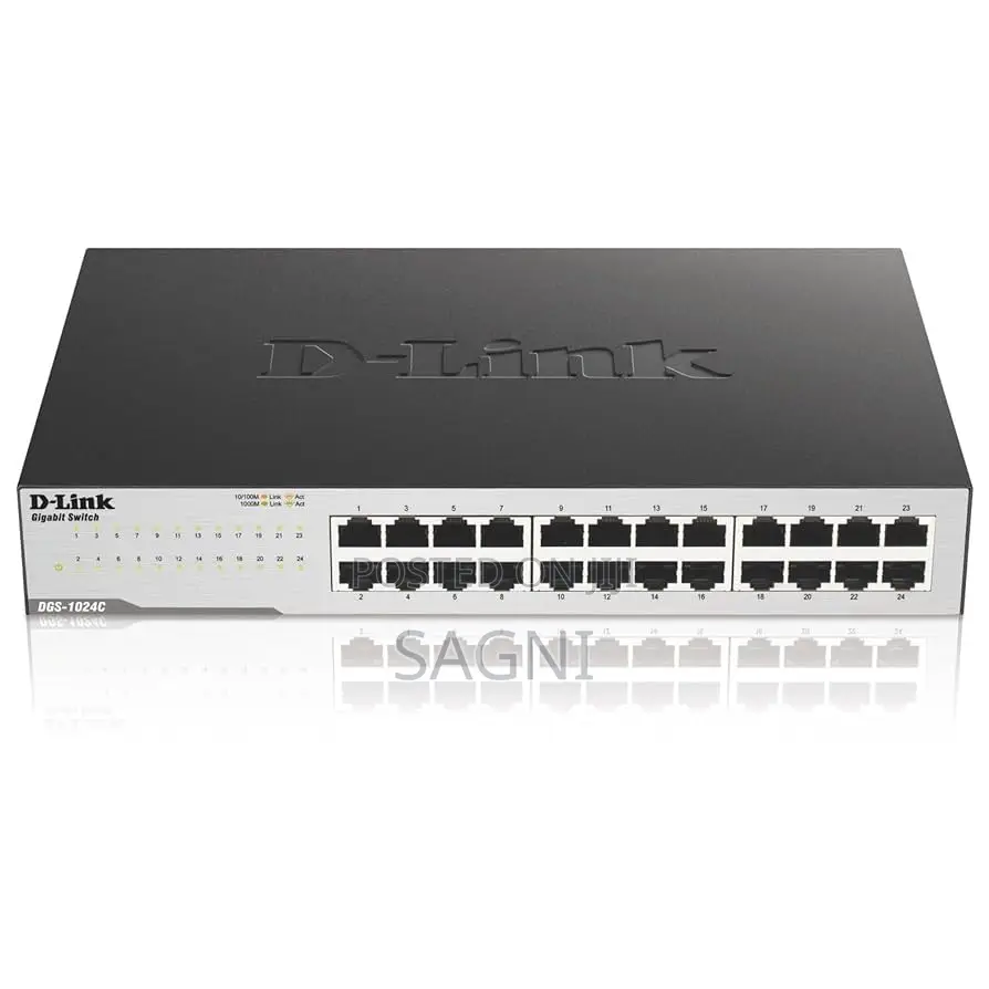 D-Link 24 Portmbps Unmanned Ethernet Switch