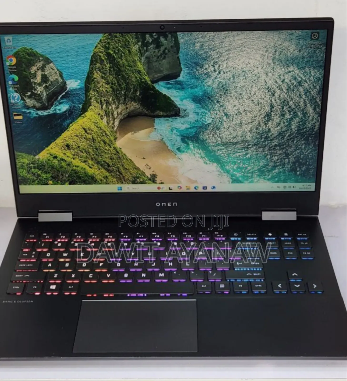 New Laptop HP Omen 15 16GB AMD Ryzen 7 SSD 512GB